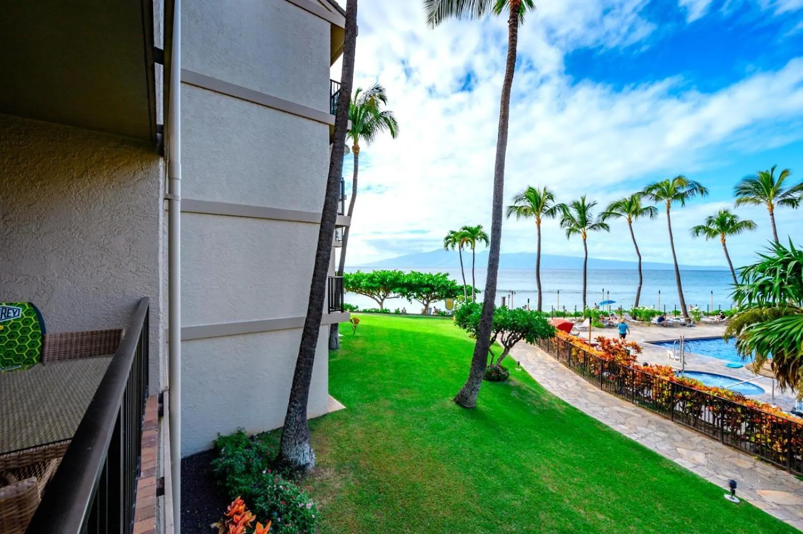 Kbm Resorts Free Car Kaanapali Shores Ks-258 Ocean View Extra Large Steps To Pool Napili-Honokowai