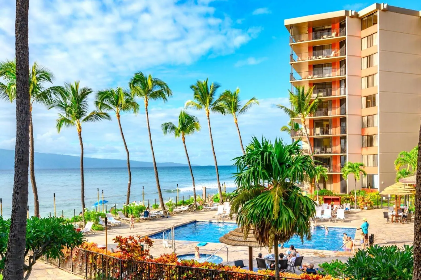 Kbm Resorts Free Car Kaanapali Shores Ks-258 Ocean View Extra Large Steps To Pool Napili-Honokowai Apartment
