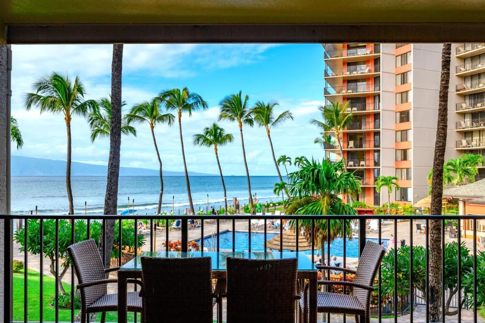 Apartment Kbm Resorts Free Car Kaanapali Shores Ks-258 Ocean View Extra Large Steps To Pool Napili-Honokowai