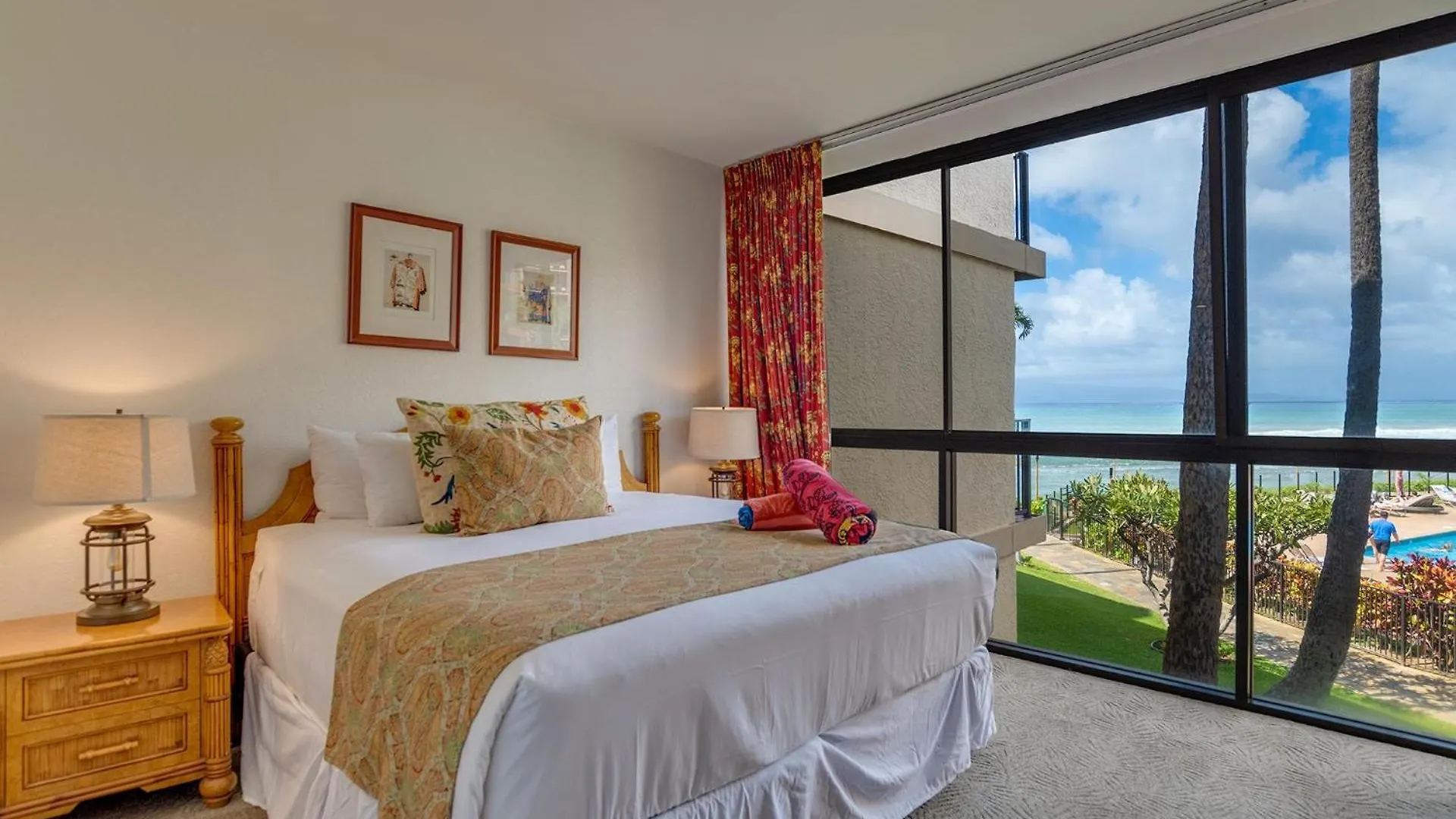 Kbm Resorts Free Car Kaanapali Shores Ks-258 Ocean View Extra Large Steps To Pool Napili-Honokowai Apartment